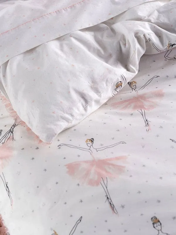Linen House Let Me Dance For You Peach Duvet Cover Set