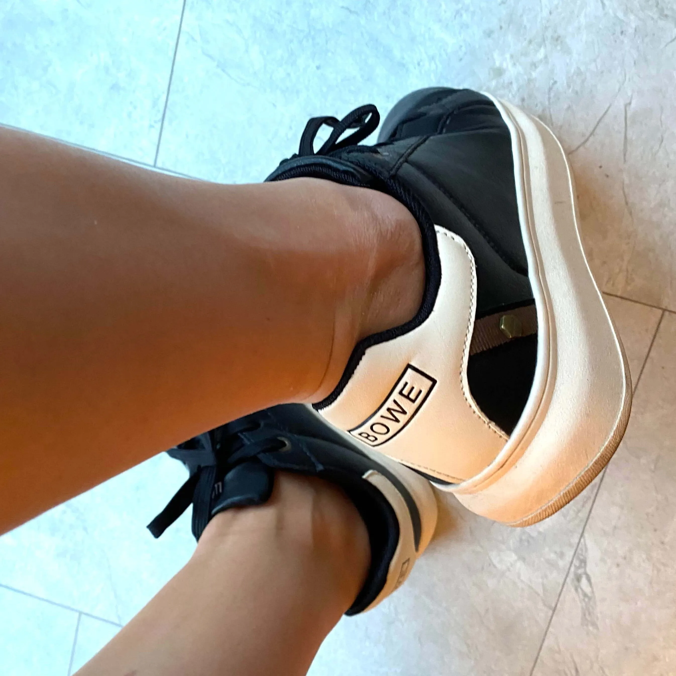 Lloyd & Pryce 'For her' Nicholas Modern Lace Up Sneakers - Black