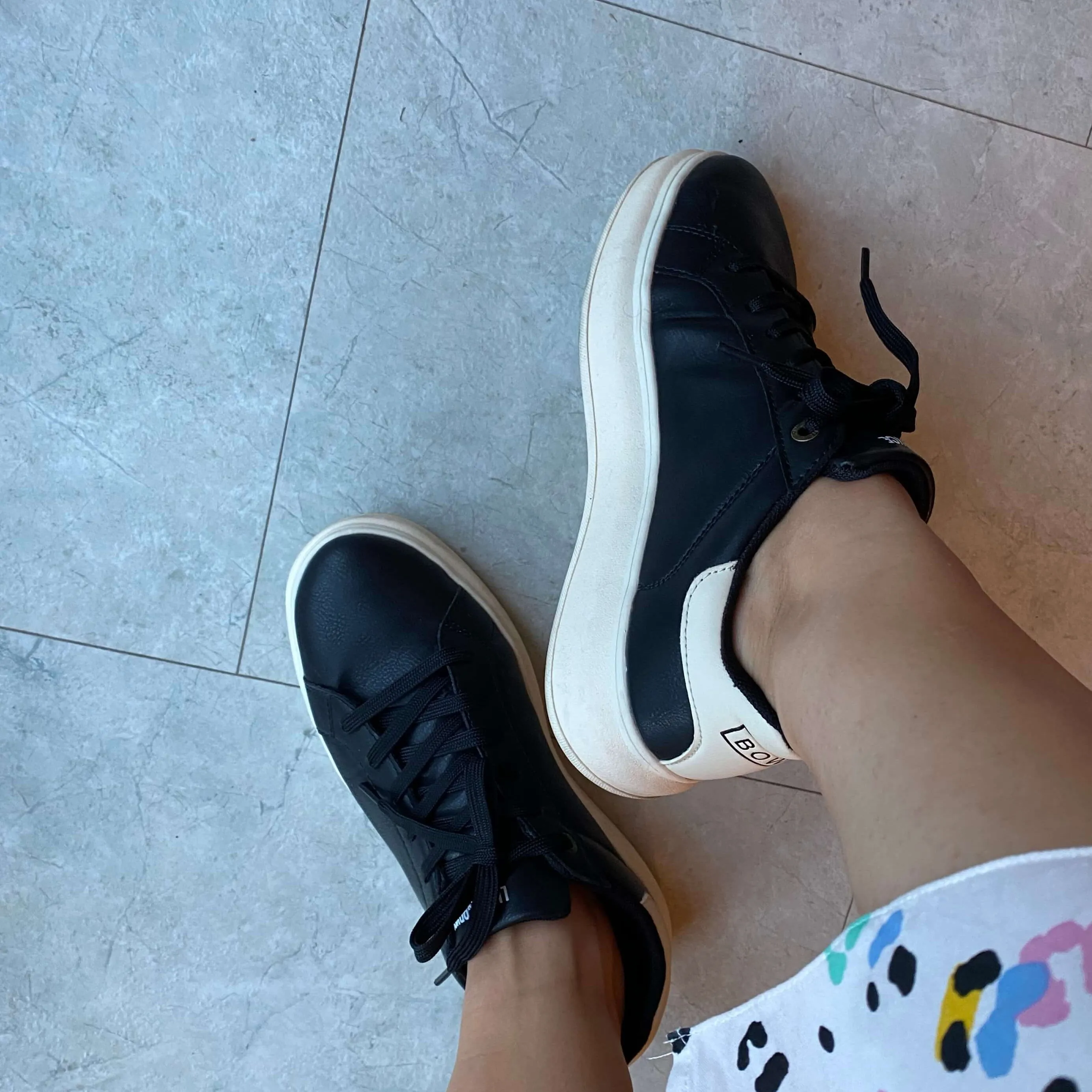 Lloyd & Pryce 'For her' Nicholas Modern Lace Up Sneakers - Black