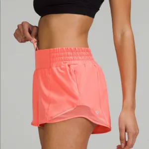 LULULEMON HIGH RISE LINED 2.5 SHORT
