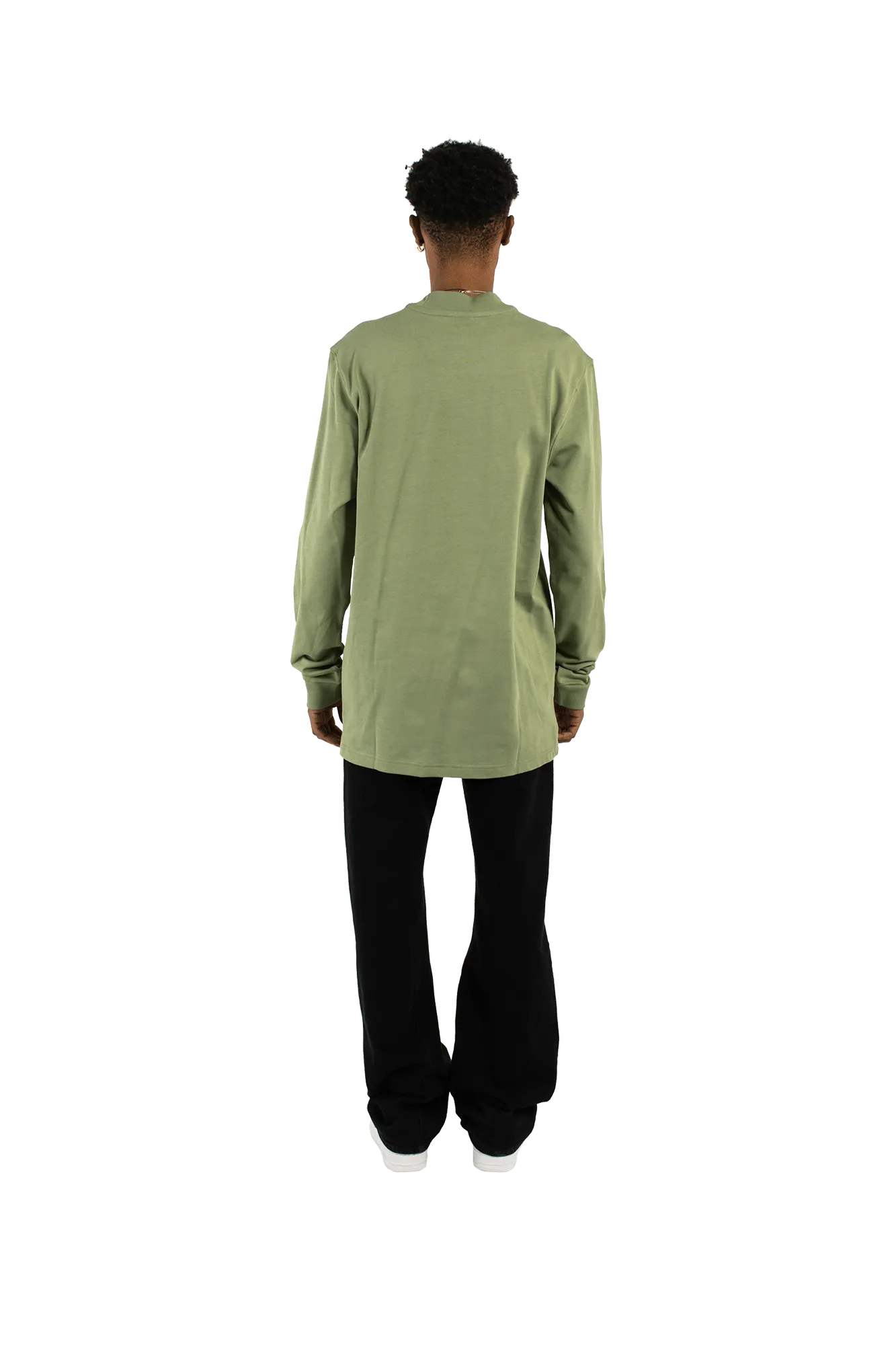M Nl Ls Mock Neck Shirt