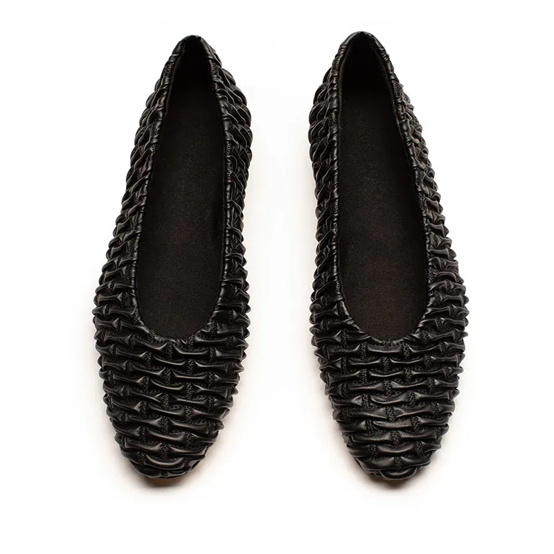 MABONA Black | Slip On Flats