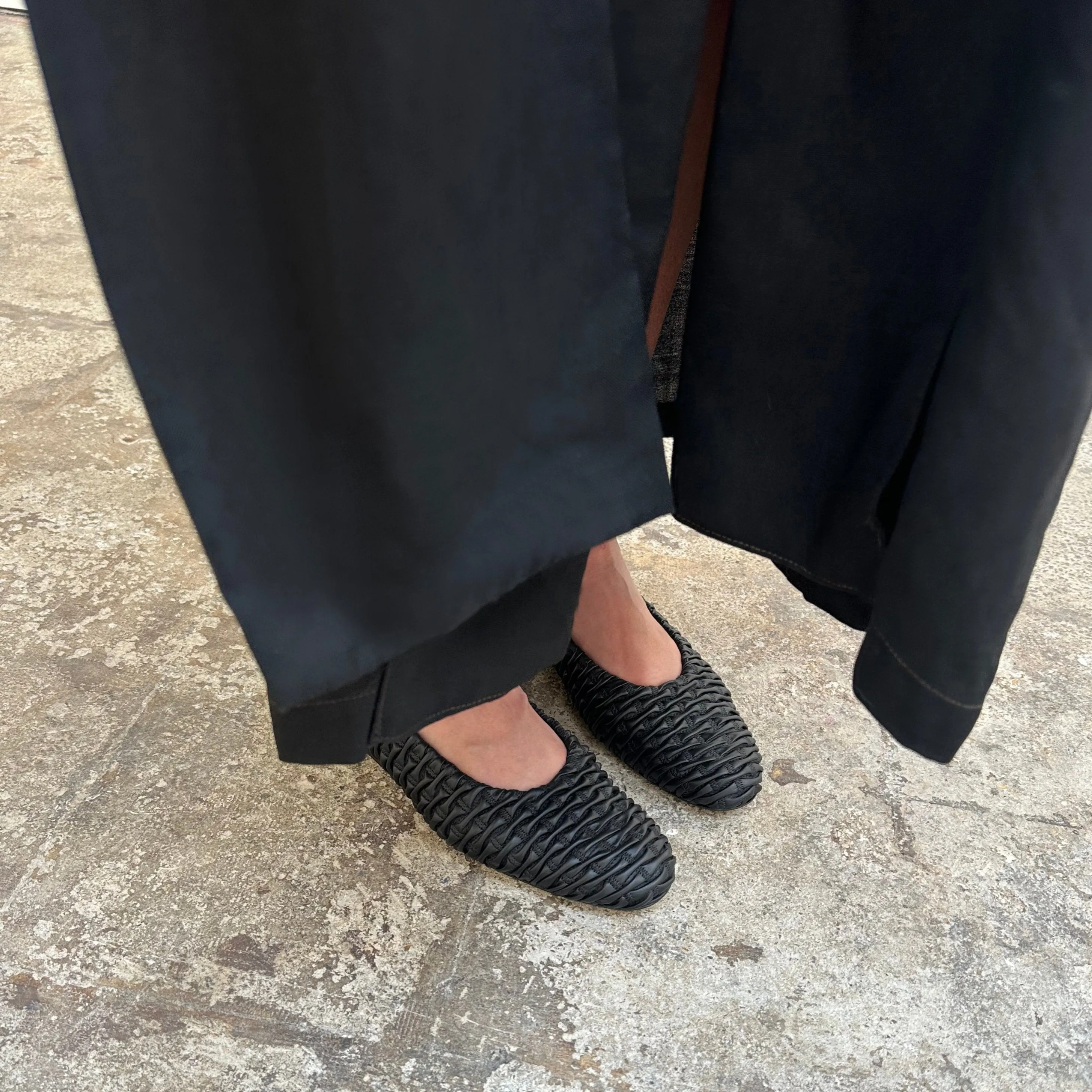 MABONA Black | Slip On Flats