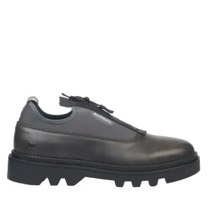Mazerata Casual Shoe with a Zip-Grey