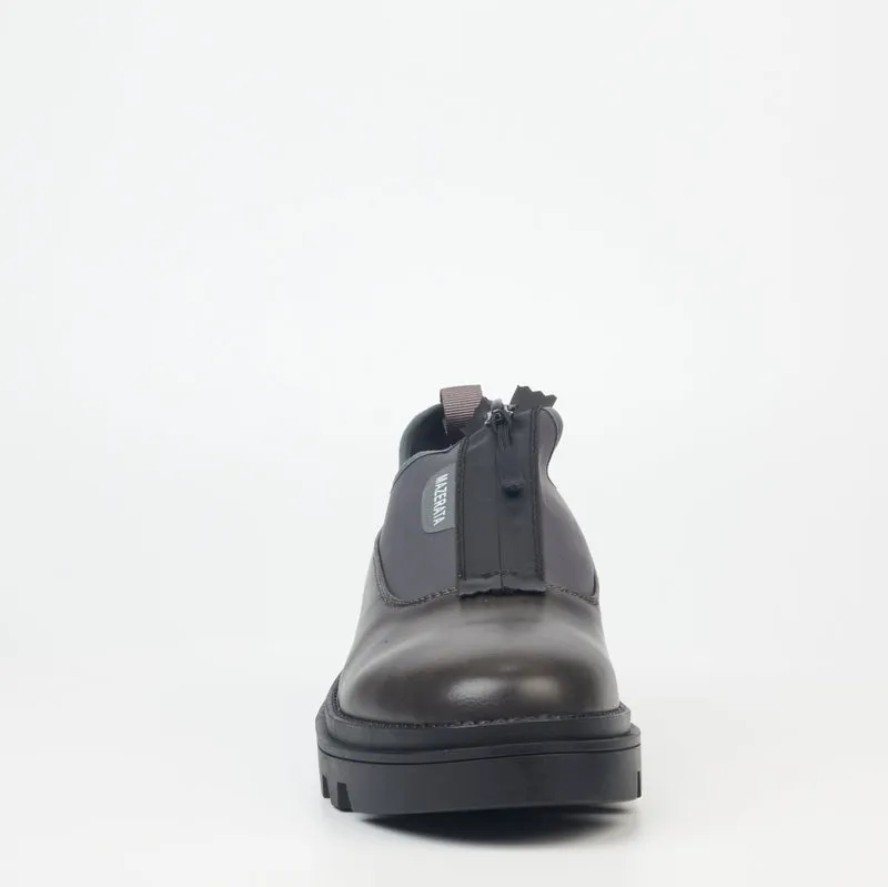 Mazerata Casual Shoe with a Zip-Grey