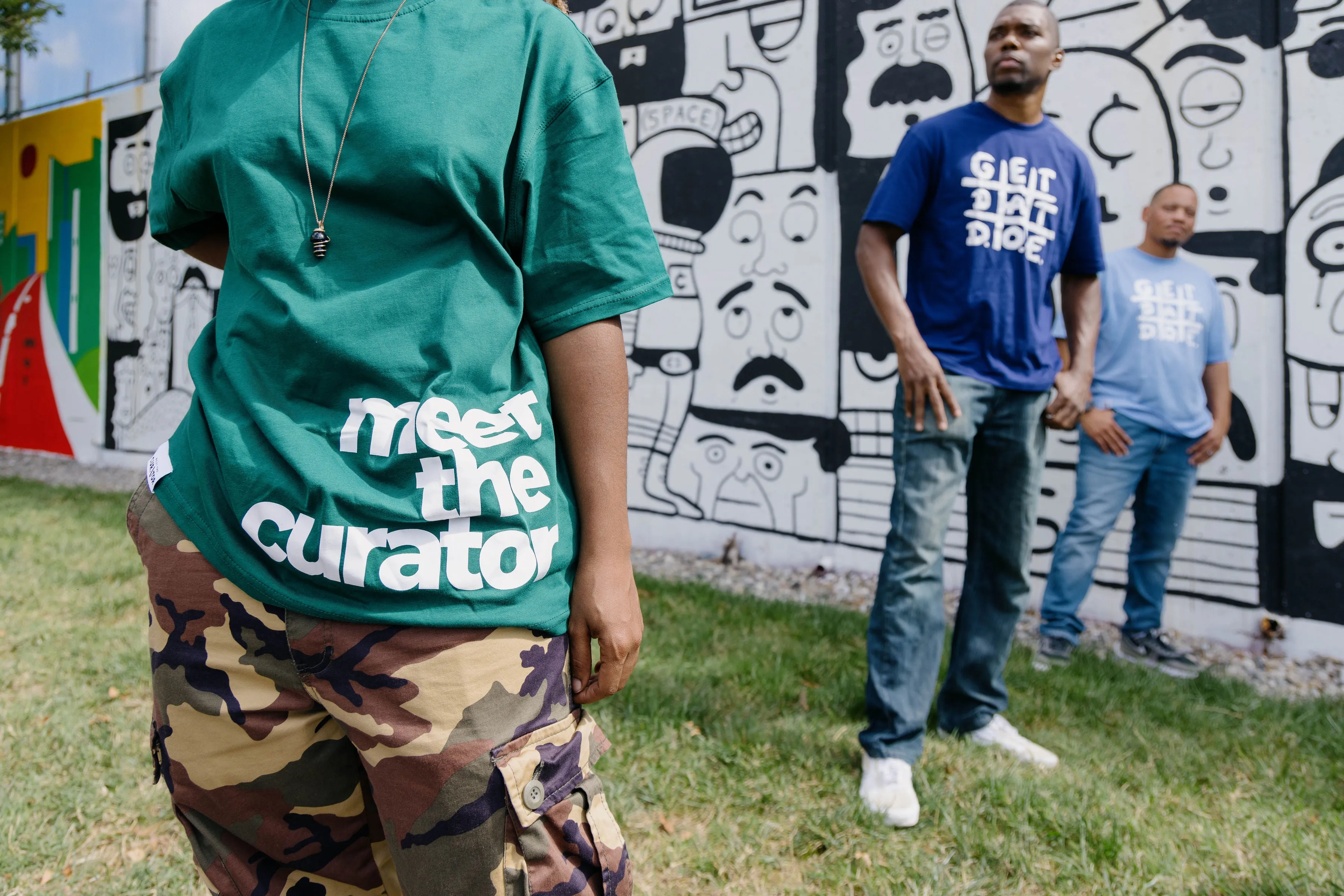 Meet The Curator - Big Face Logo