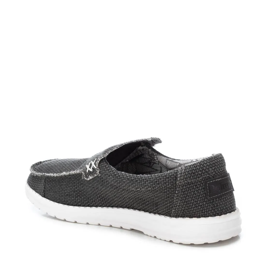 Men's Canvas Loafers Randy By Xti-170628-Black
