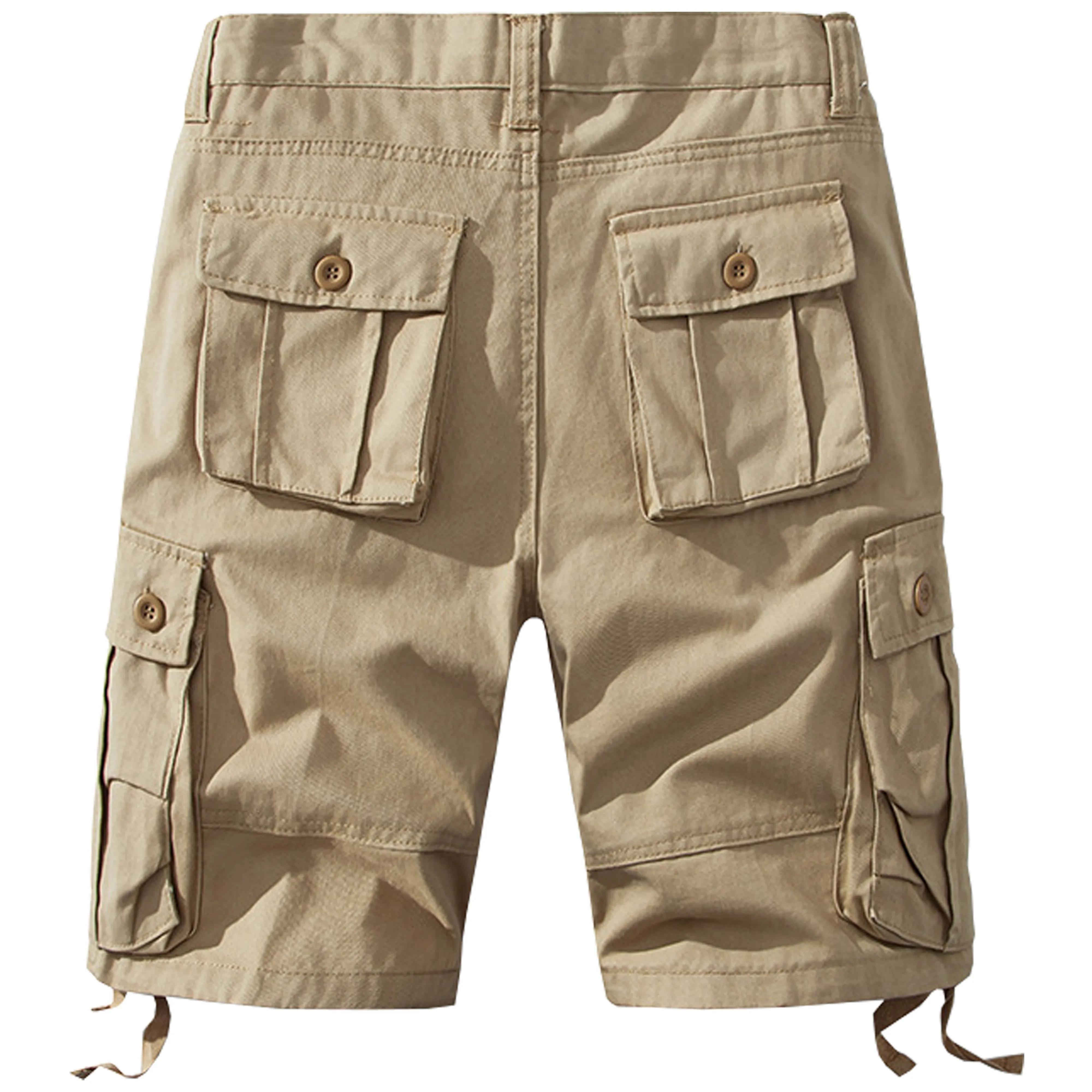Men's Cargo Shorts - Beige