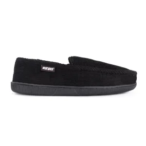 Men's Corduroy Moccasin with Flannel Lining