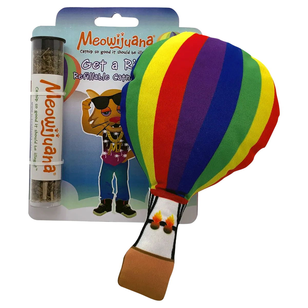 Meowijuana "Get a Rise" Balloon Toy