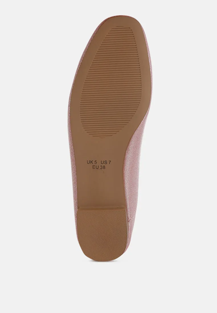 Metallic Ballet Flats By RAG