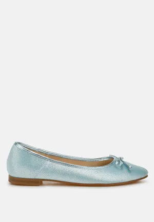 Metallic Ballet Flats By RAG