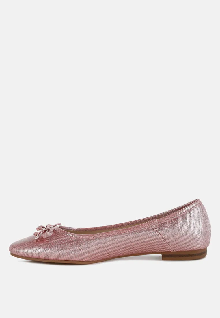 Metallic Ballet Flats By RAG