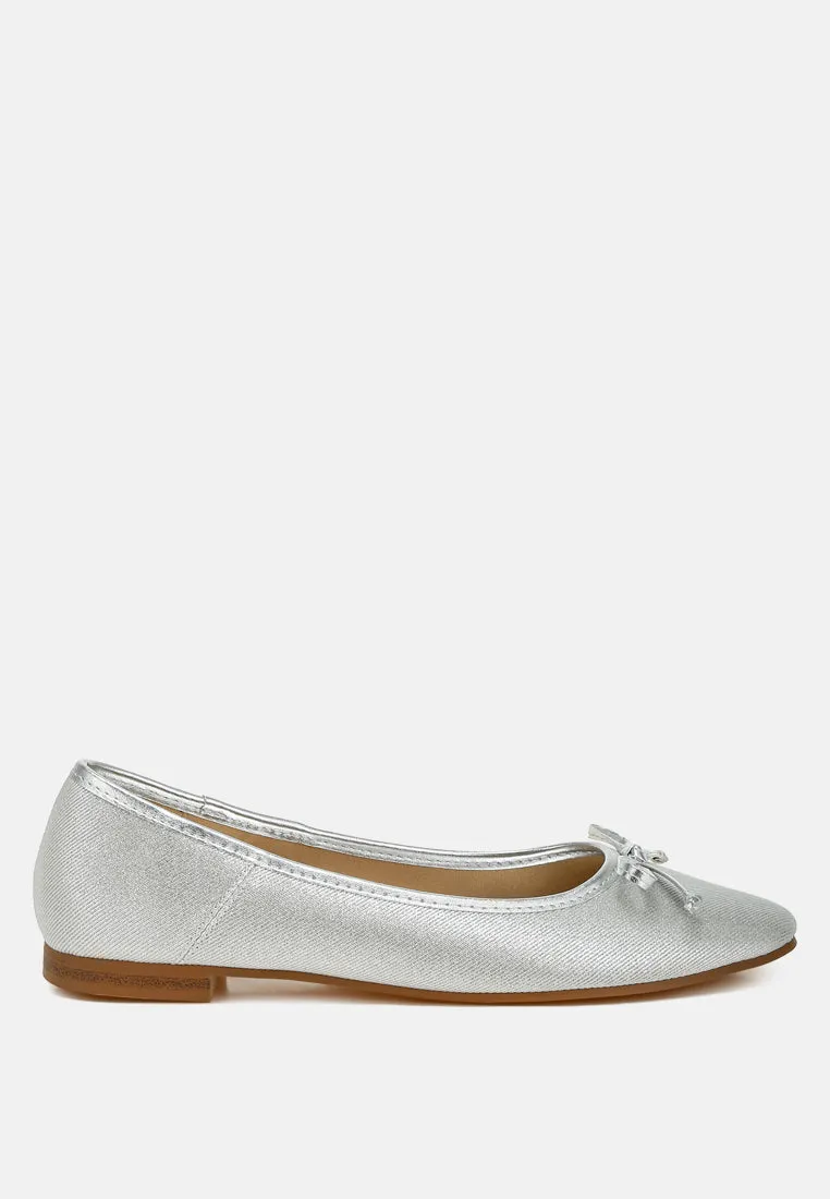 Metallic Ballet Flats By RAG