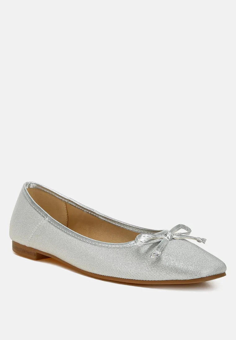 Metallic Ballet Flats By RAG