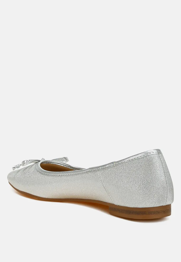 Metallic Ballet Flats By RAG