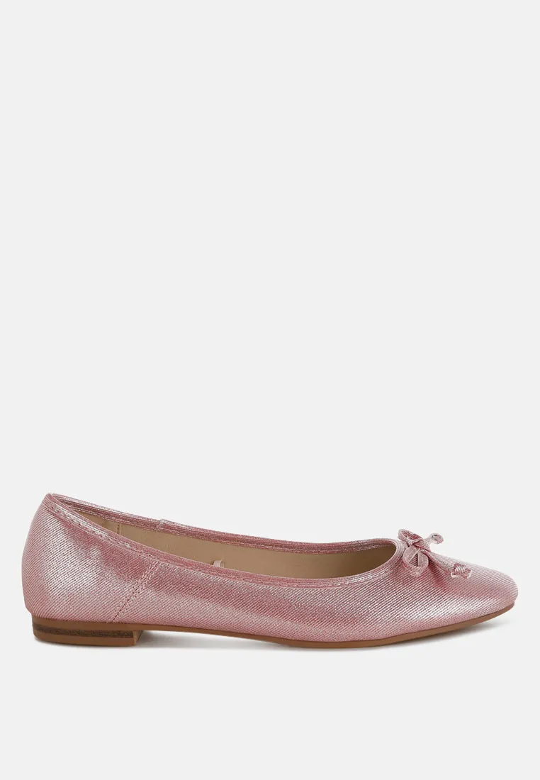 Metallic Ballet Flats By RAG