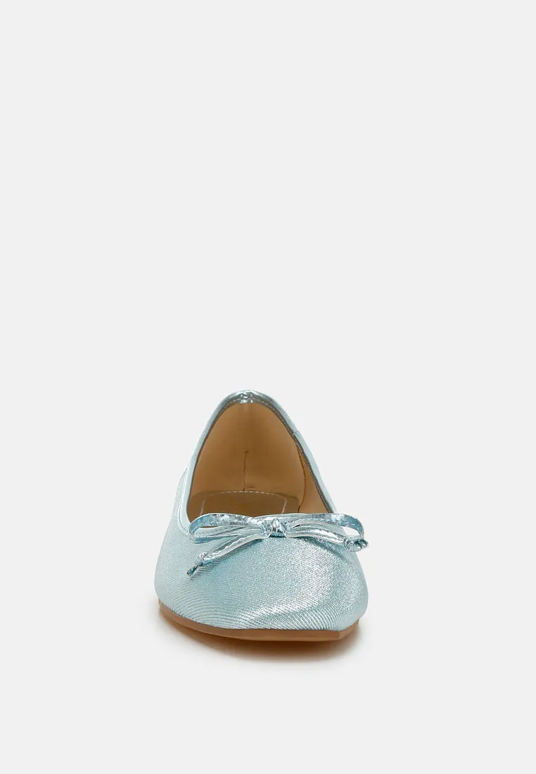 Metallic Ballet Flats By RAG