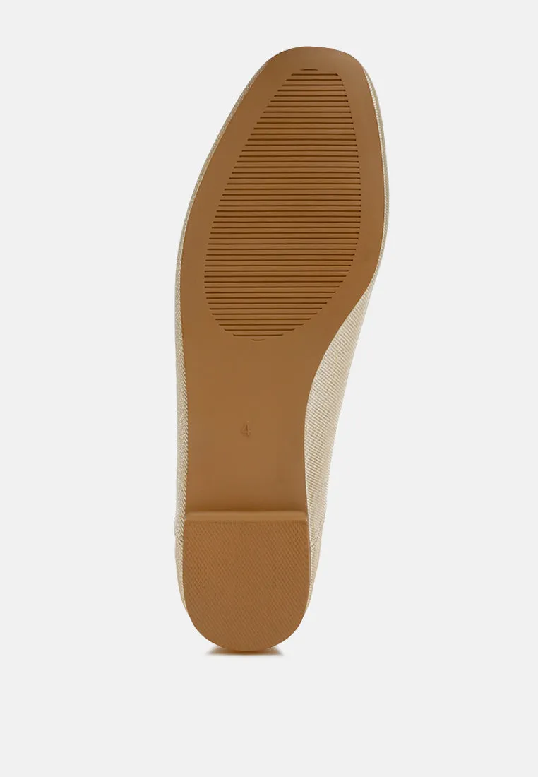 Metallic Ballet Flats By RAG