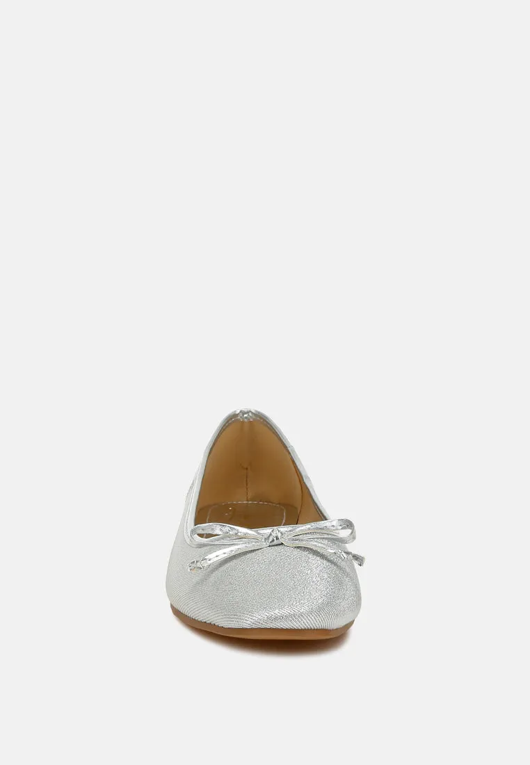 Metallic Ballet Flats By RAG