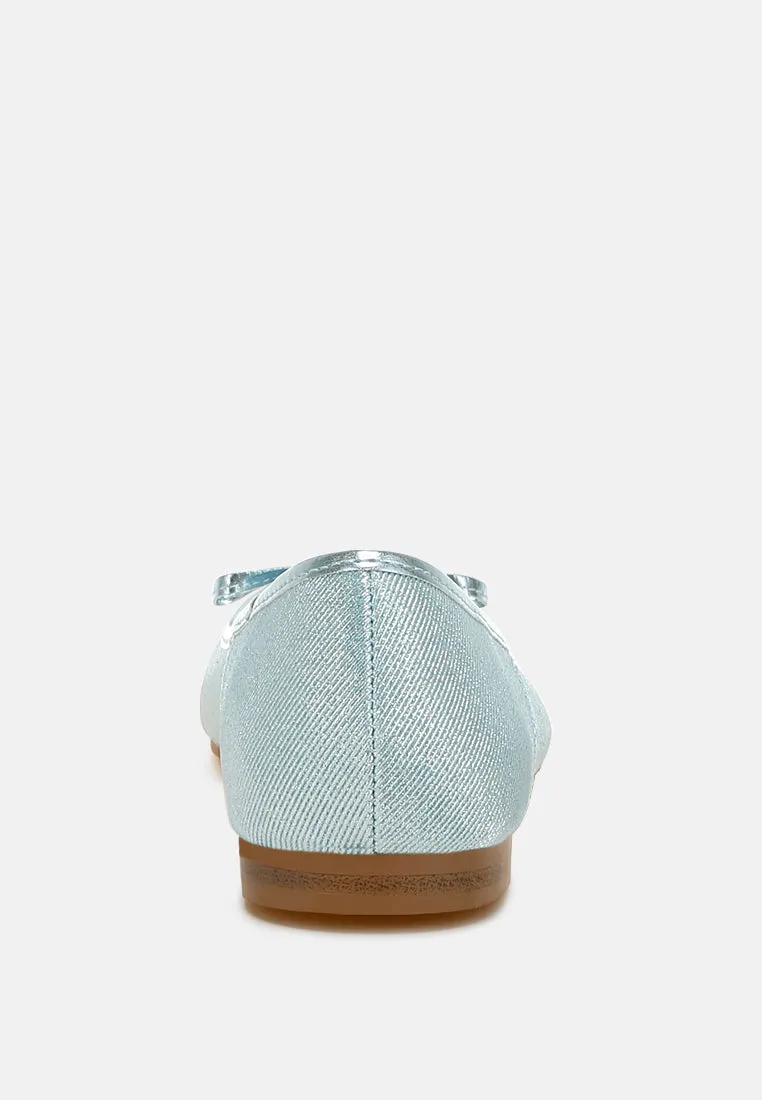 Metallic Ballet Flats By RAG