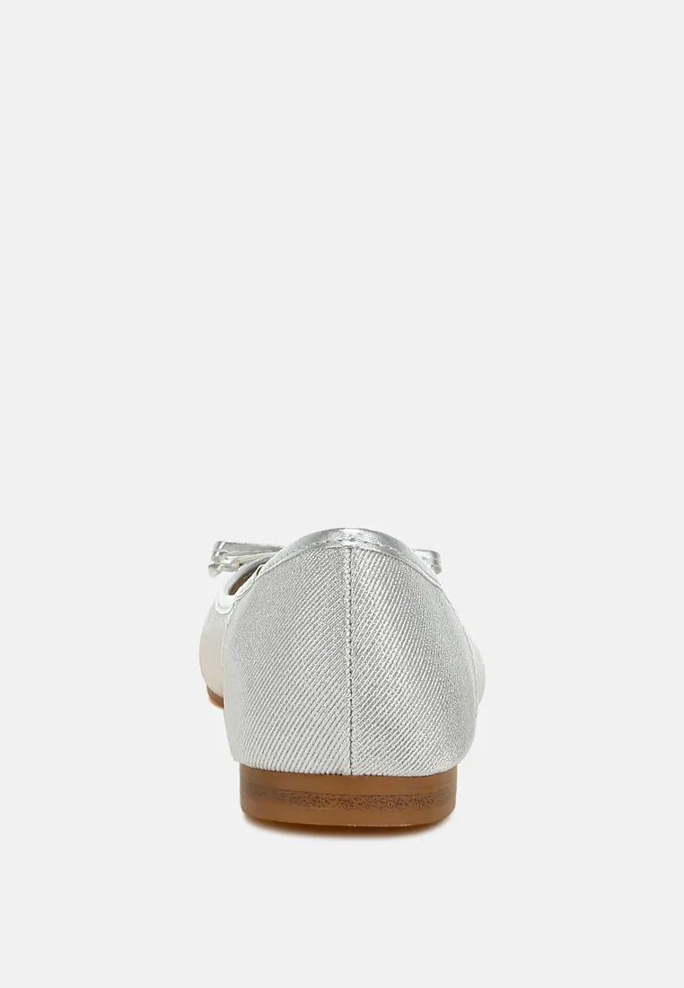 Metallic Ballet Flats By RAG