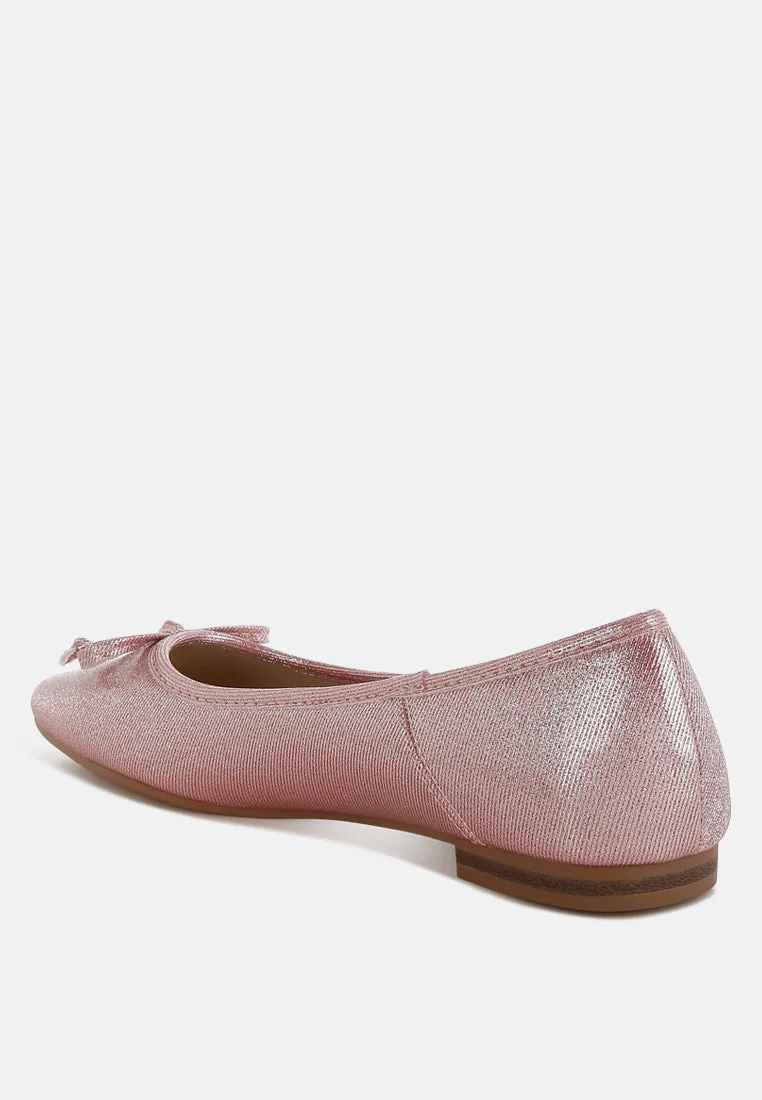 Metallic Ballet Flats by RUW