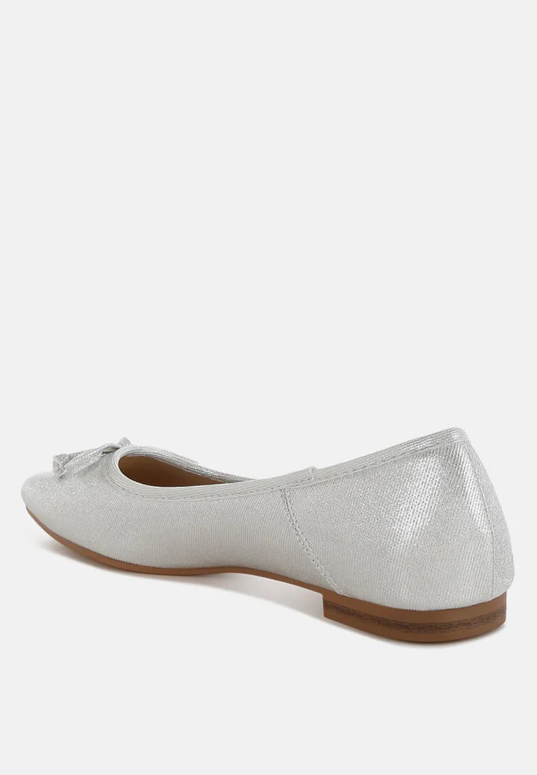 Metallic Ballet Flats by RUW