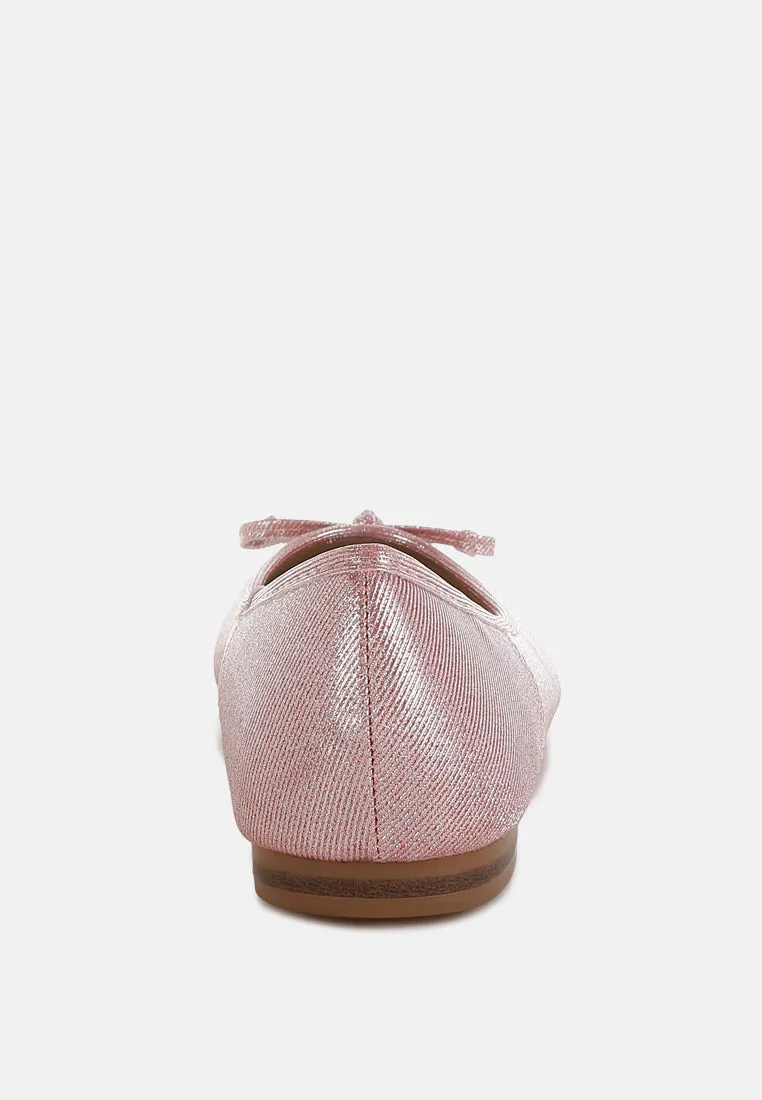 Metallic Ballet Flats by RUW