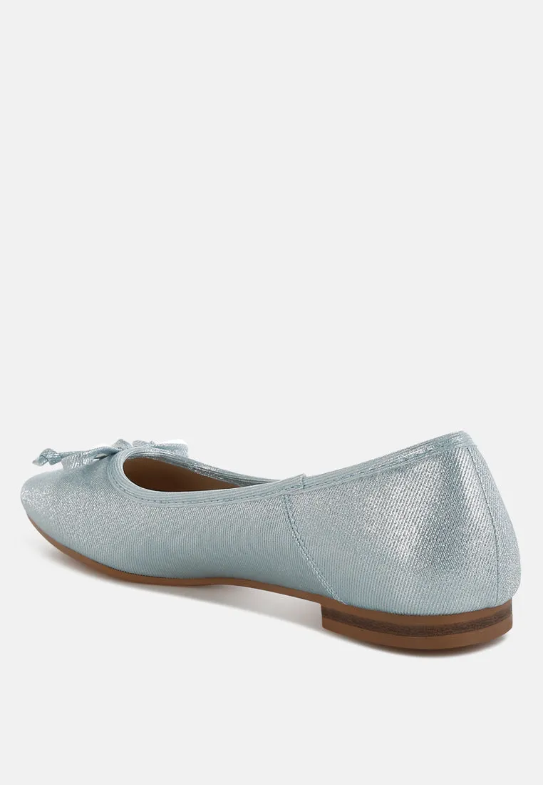 Metallic Ballet Flats by RUW