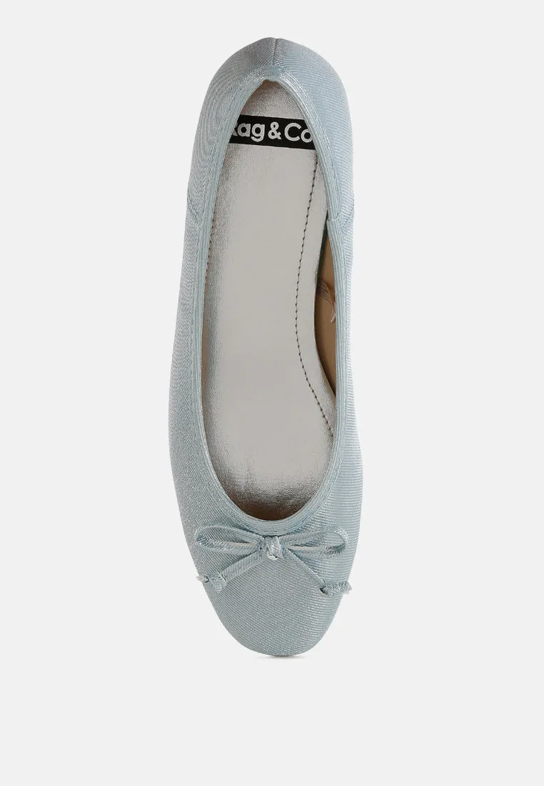 Metallic Ballet Flats by RUW