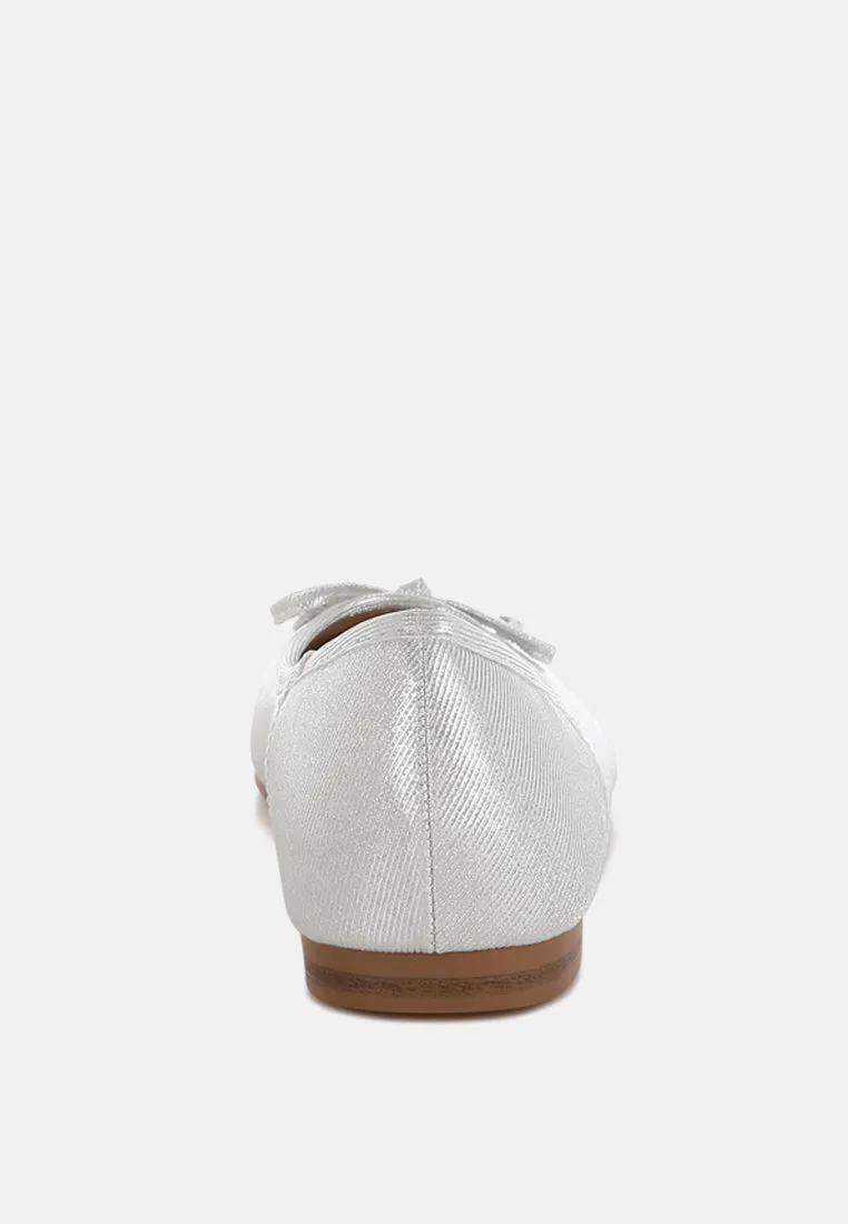 Metallic Ballet Flats by RUW