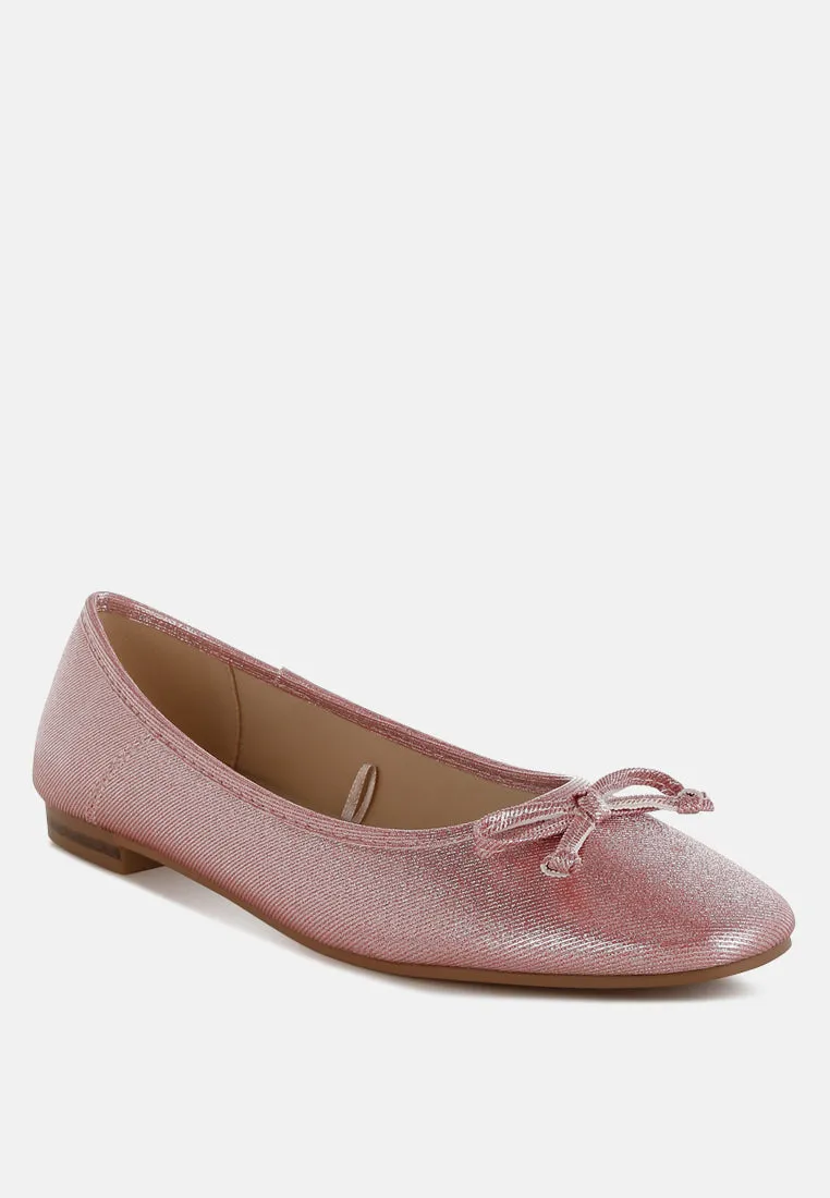 Metallic Ballet Flats by RUW