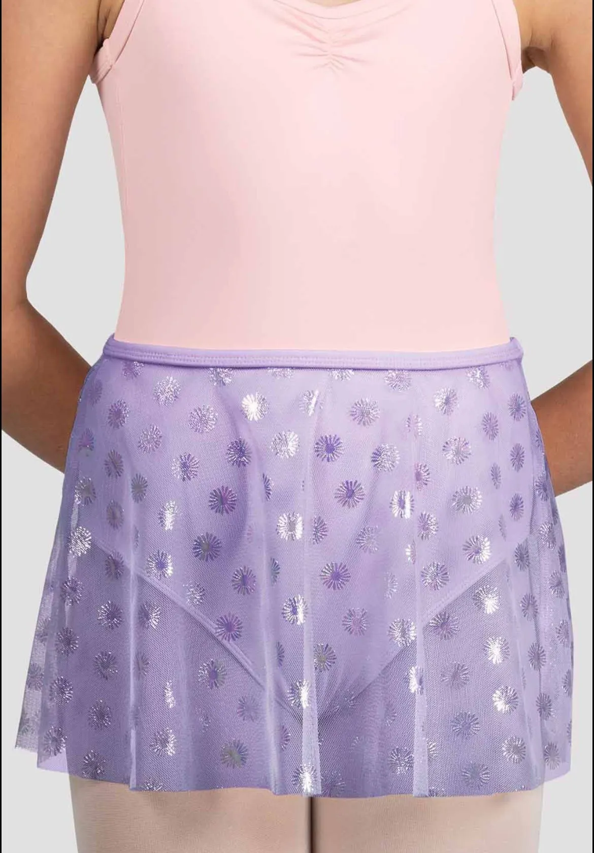 Mirella Lilac Glow Girl Iridescent Skirt