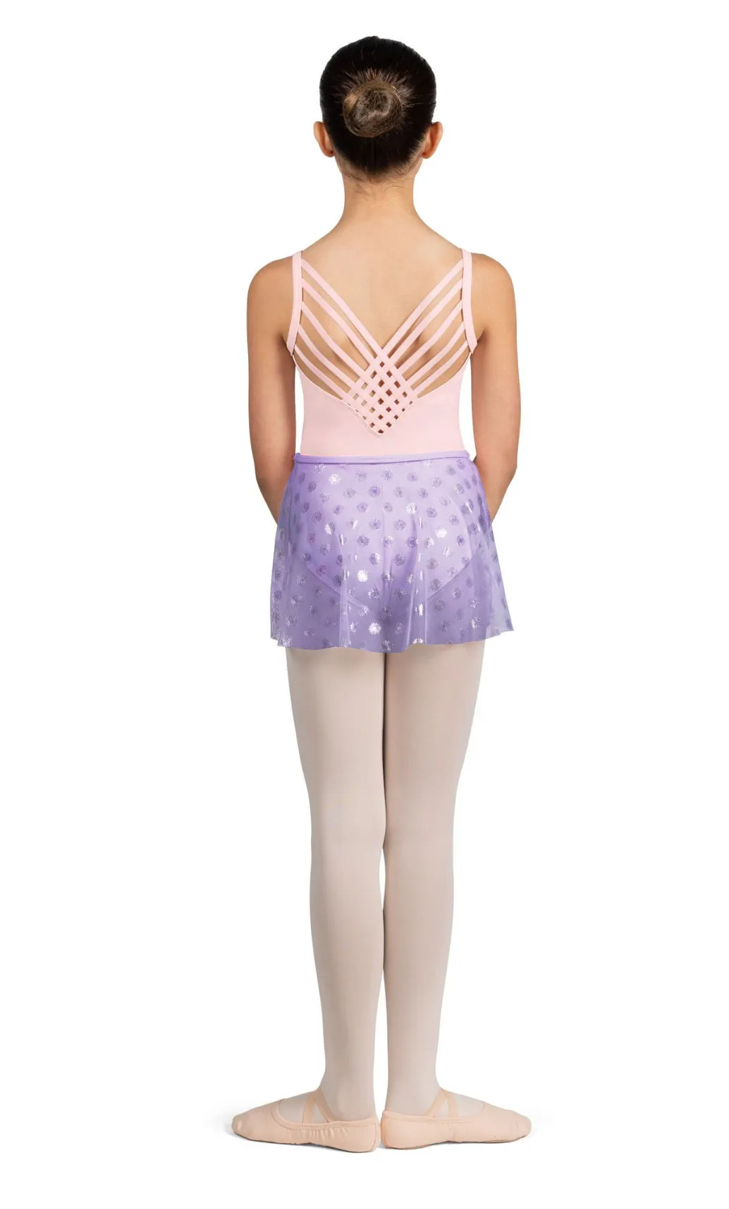 Mirella Lilac Glow Girl Iridescent Skirt