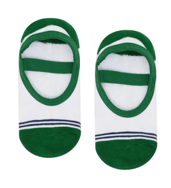MoveActive Ballet Non Slip Grip Socks - Preppy Volley Ace