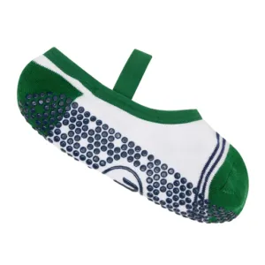 MoveActive Ballet Non Slip Grip Socks - Preppy Volley Ace
