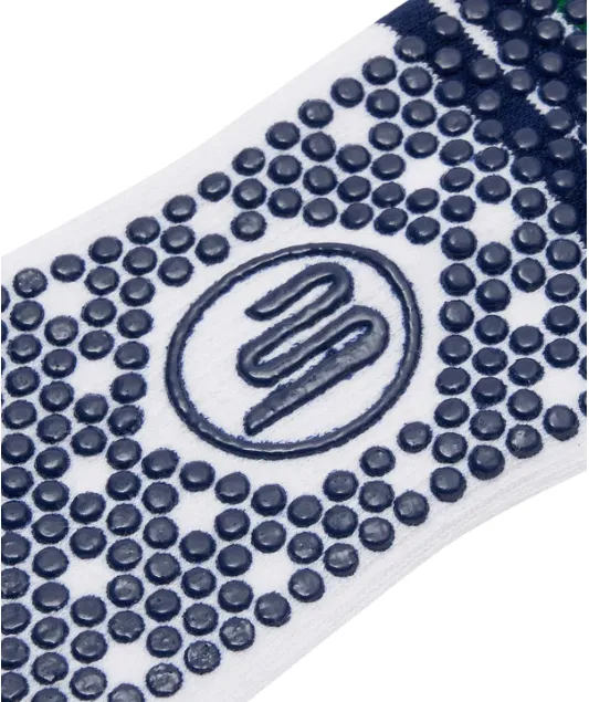 MoveActive Ballet Non Slip Grip Socks - Preppy Volley Ace