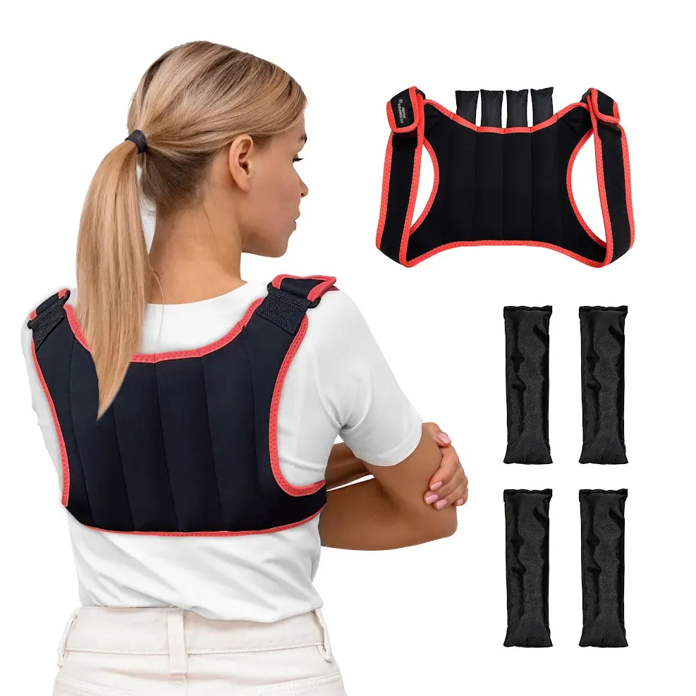 NEW!!! Artan Balance Weighted Posture Corrector Vest or Set with Adjustable Back Stretcher