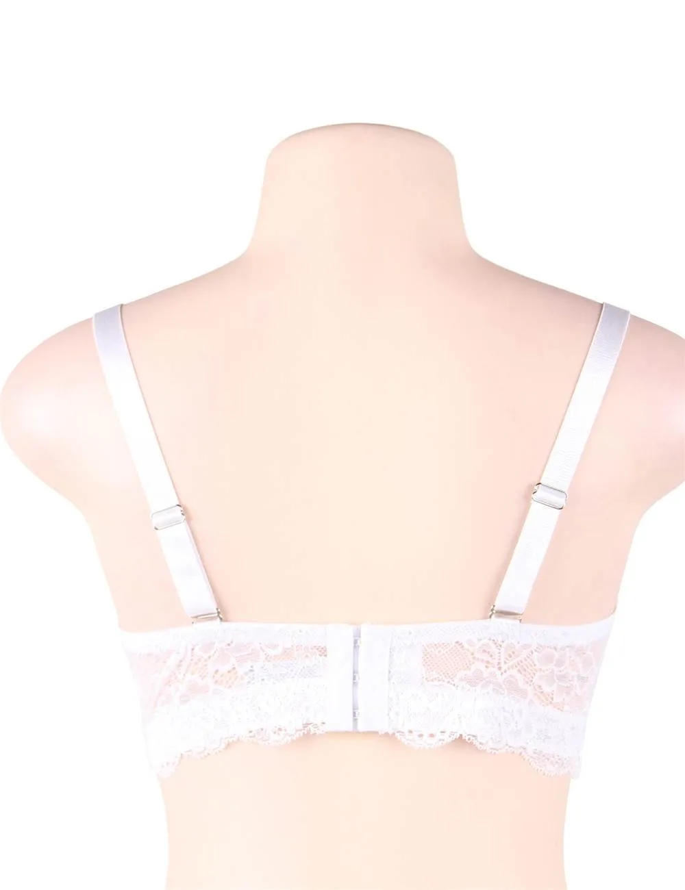 New White High Quality Lace Comfortable T-shirt Bra