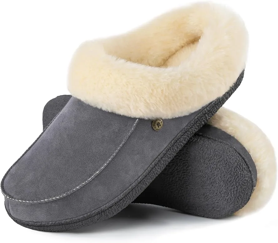 Non-Slip Memory Foam Slippers Thick and Cozy Comfy for Feet