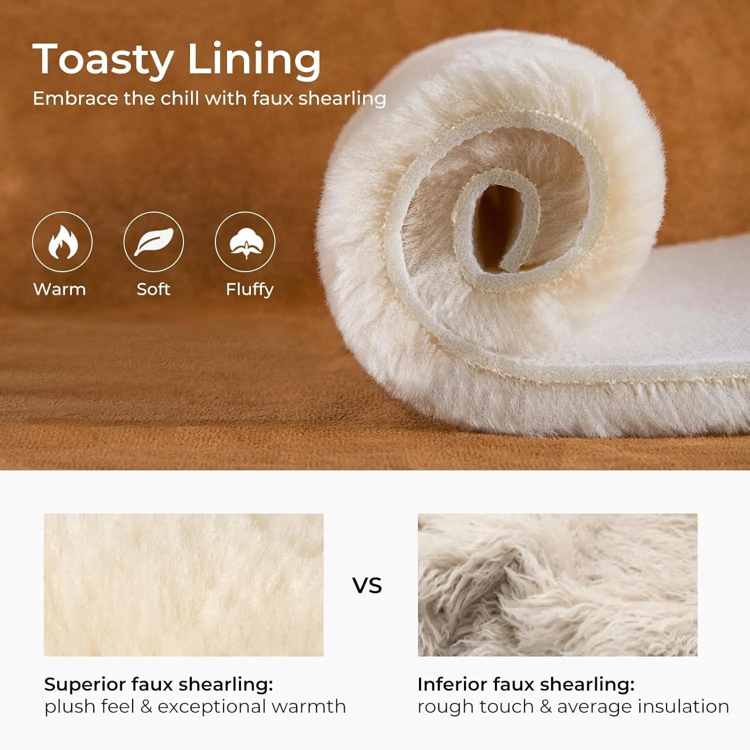 Non-Slip Memory Foam Slippers Thick and Cozy Comfy for Feet