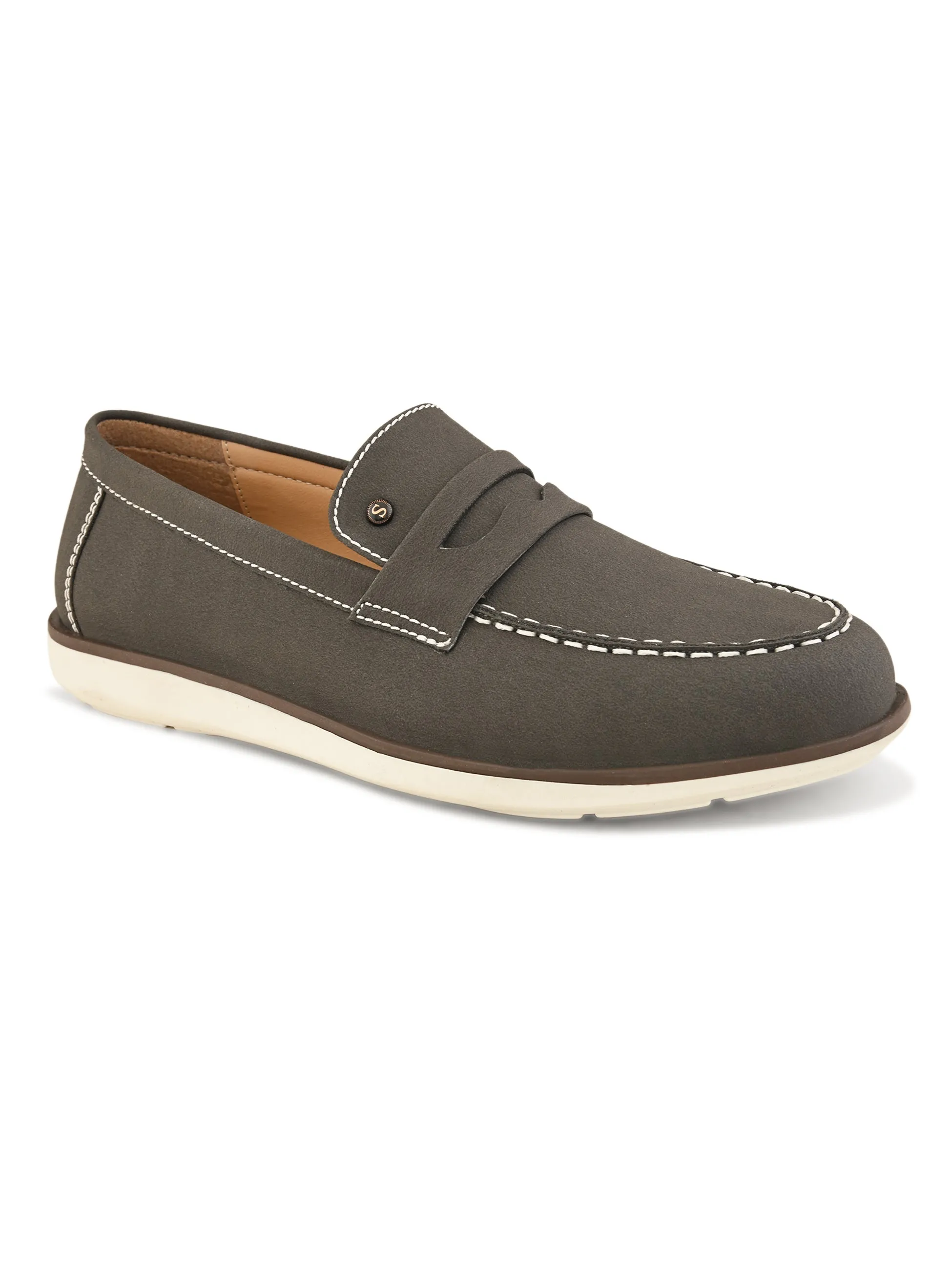 Oasis Grey Yatch Loafers