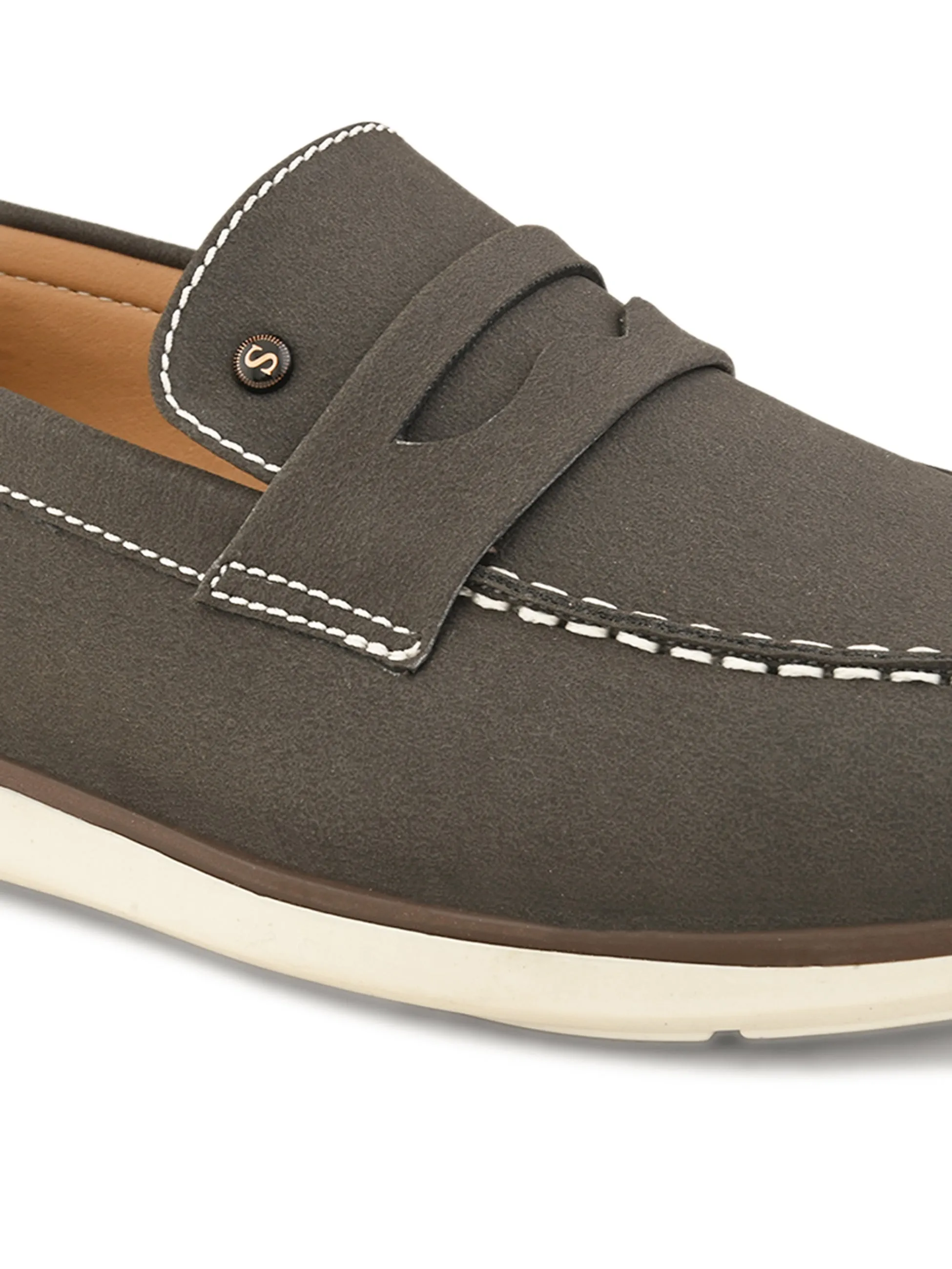 Oasis Grey Yatch Loafers