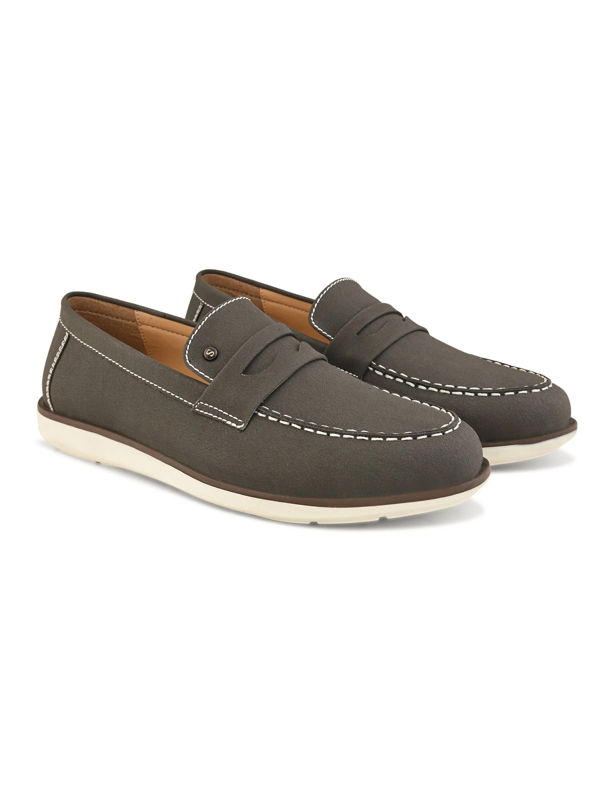 Oasis Grey Yatch Loafers