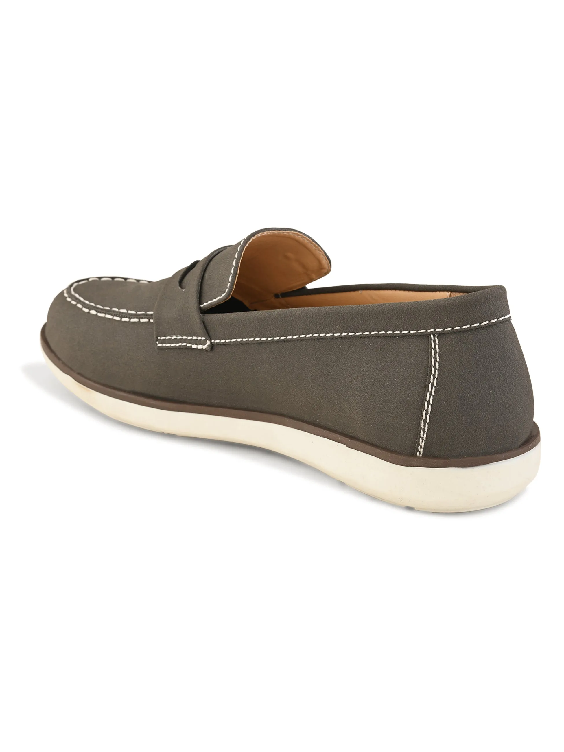 Oasis Grey Yatch Loafers