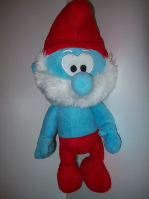 Papa Smurf Plush By Nanco