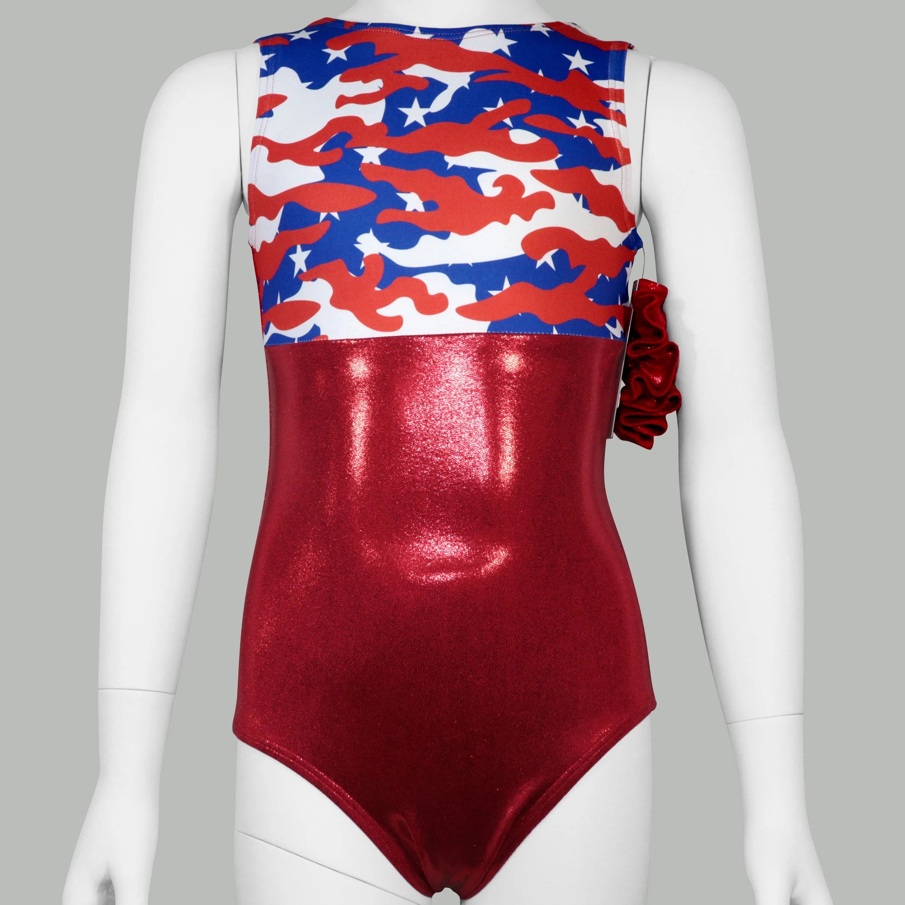 Patriotic Camouflage Leotard