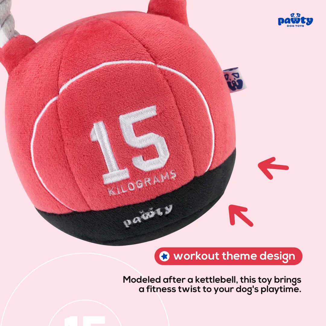 PAWTY Dog Toys - Kettlebell Tug Rope Interactive Toy