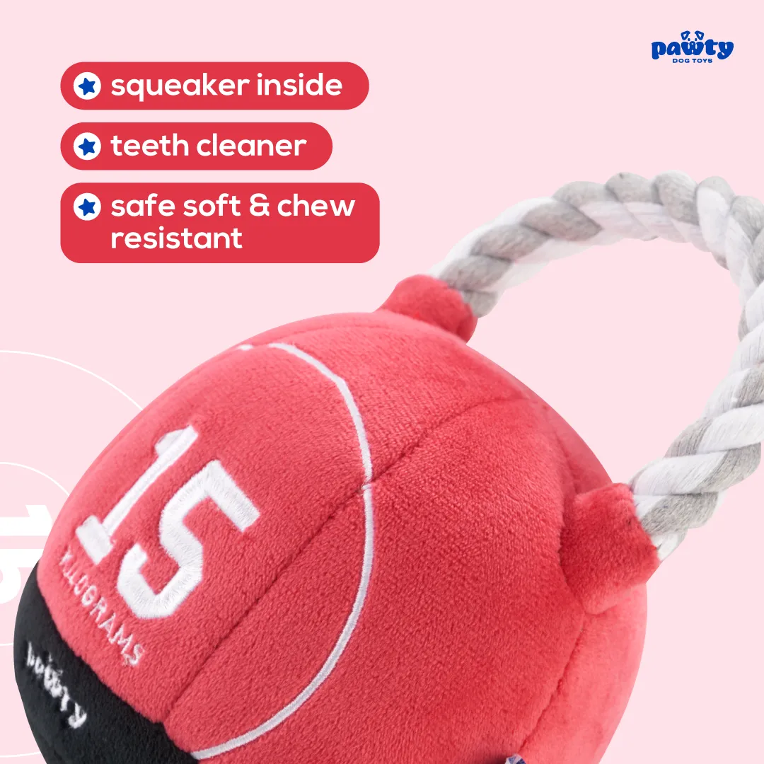 PAWTY Dog Toys - Kettlebell Tug Rope Interactive Toy